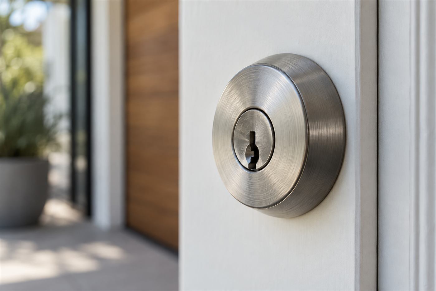 Boca Raton Mobile Locksmith technician at a Palm Beach County home